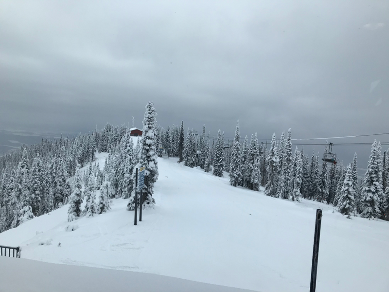 Illustration for article titled Day one at whitefish mountain resortÂ